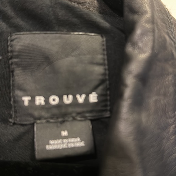 Trouvé leather jacket black - Picture 2 of 7